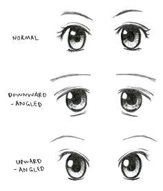 johnnybro s how to draw manga drawing manga eyes part ii expressions with the eyes and eyebrows