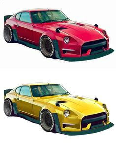 interesting look not sure if i m a fan or not datsun 240z