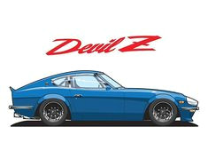 devil z from wangan midnight 240z 260z 280z 280zx 300zx 350z 370z nissan datsun fairladyz 240sx jdm japan kanjo kyusha wangan cars carart