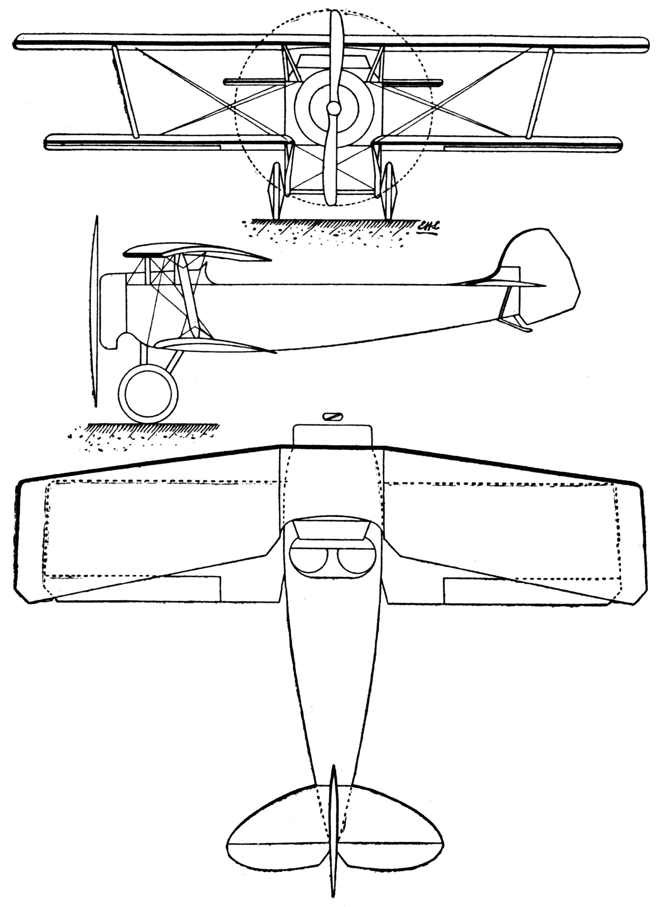 file bleriot spad s 34 3 view les ailes august 18