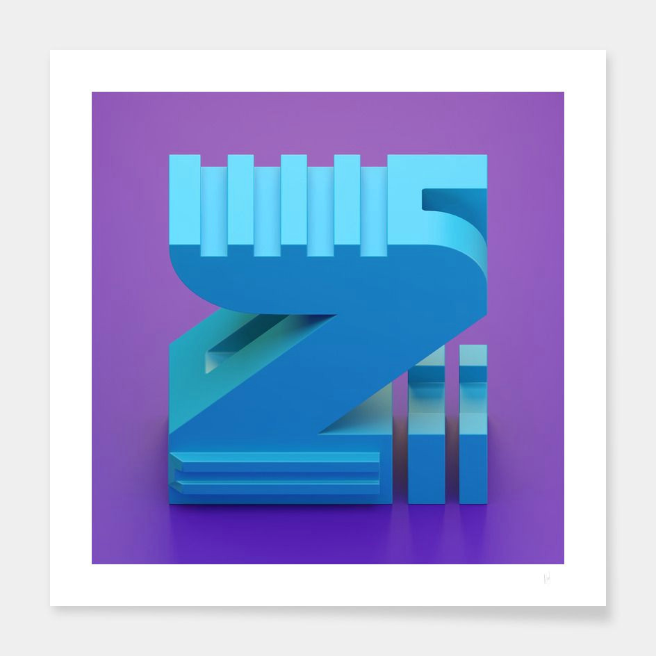 z 3d letters lettering art prints art impressions fine art prints