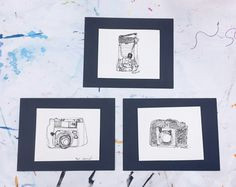 vintage camera illustration www smallhandsbigart com easy art projects old art