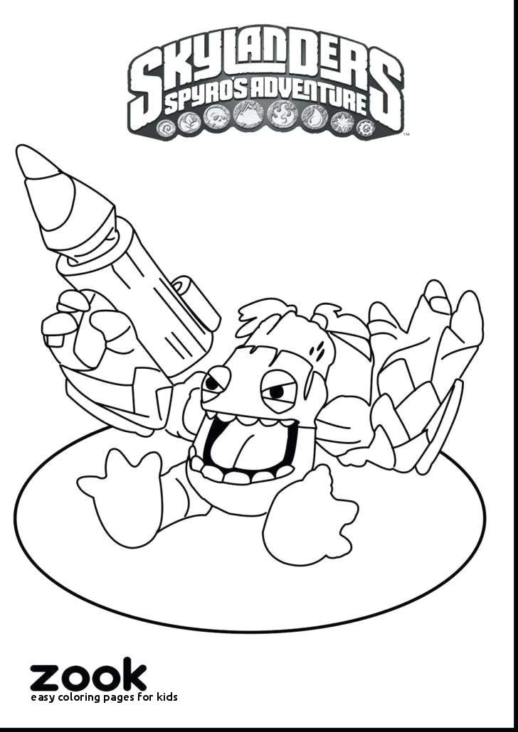 24 easy coloring pages for kids