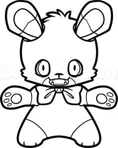 how to draw bonnie from five nights at freddys step 9
