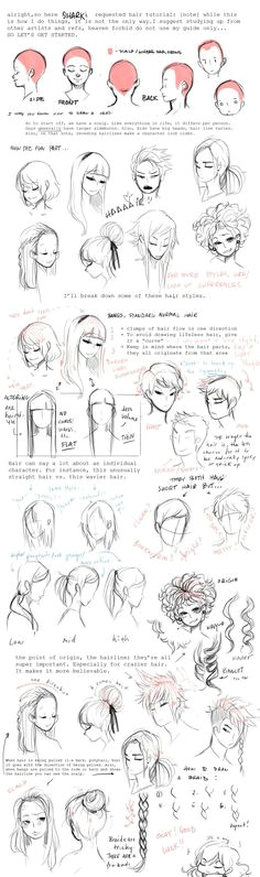 face tutorial how to draw manga heads drawing reference