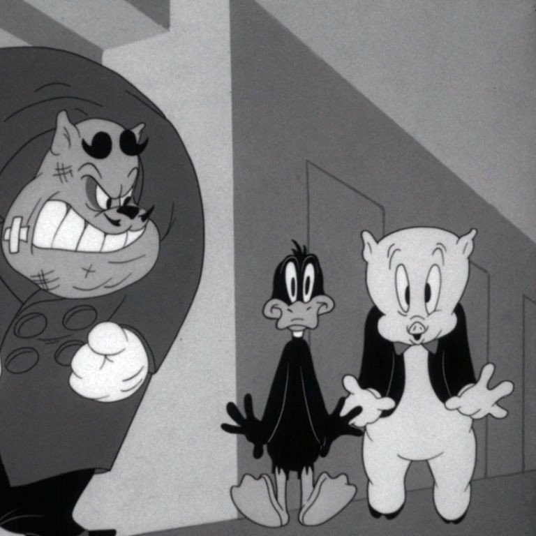 screenshot from the pd cartoon porky pig s feat 1943 by oswaldlr bd