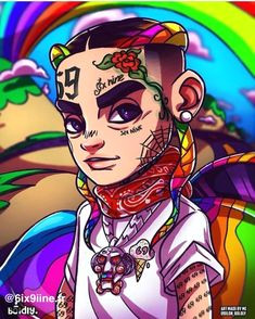 free6ix9ine a d on instagram manifique dessin d d 6ix9ine tekashi69 scumgang tr3yway stoopid fuckintr3yway d a