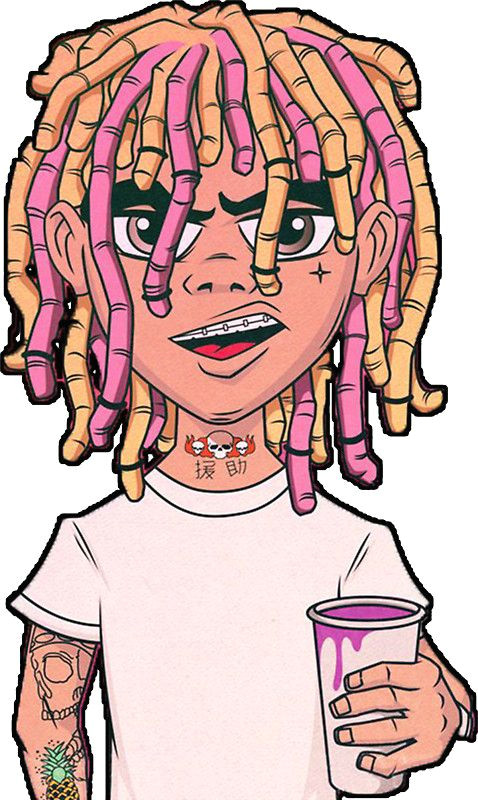 lil pump cartoon lean