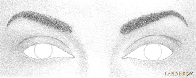 lastly add a light shadow by shading the area using an hb pencil