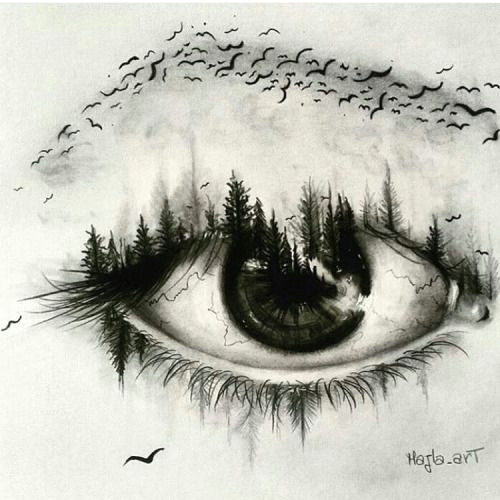 surrealistic eye by majla art check out their instagram a shared by kitslam youtube