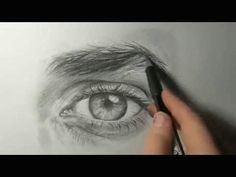 akiane drawing an eye demo 1