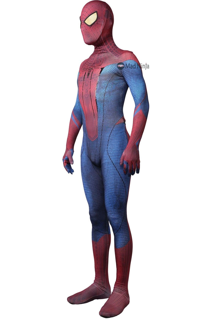 the amazing spider man costume replica digital printed pattern 4 neo designs