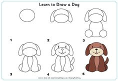 learn to draw a dog step by step instructions for kids hogyan rajzolj kutyat kutya