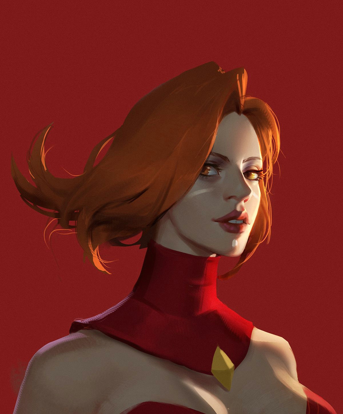 dota2 lina fanart zhong yang on artstation at https www artstation