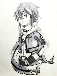 sword art online online art sao ggo gun gale online online anime manga drawing furry drawing kirito acham