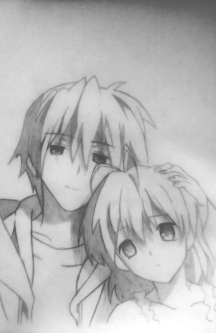 clannad tomoya and nagisa