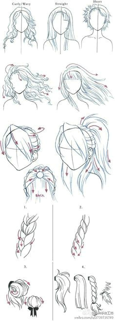 hair drawing loads of new ideas come to mind looking at this anime hair drawing