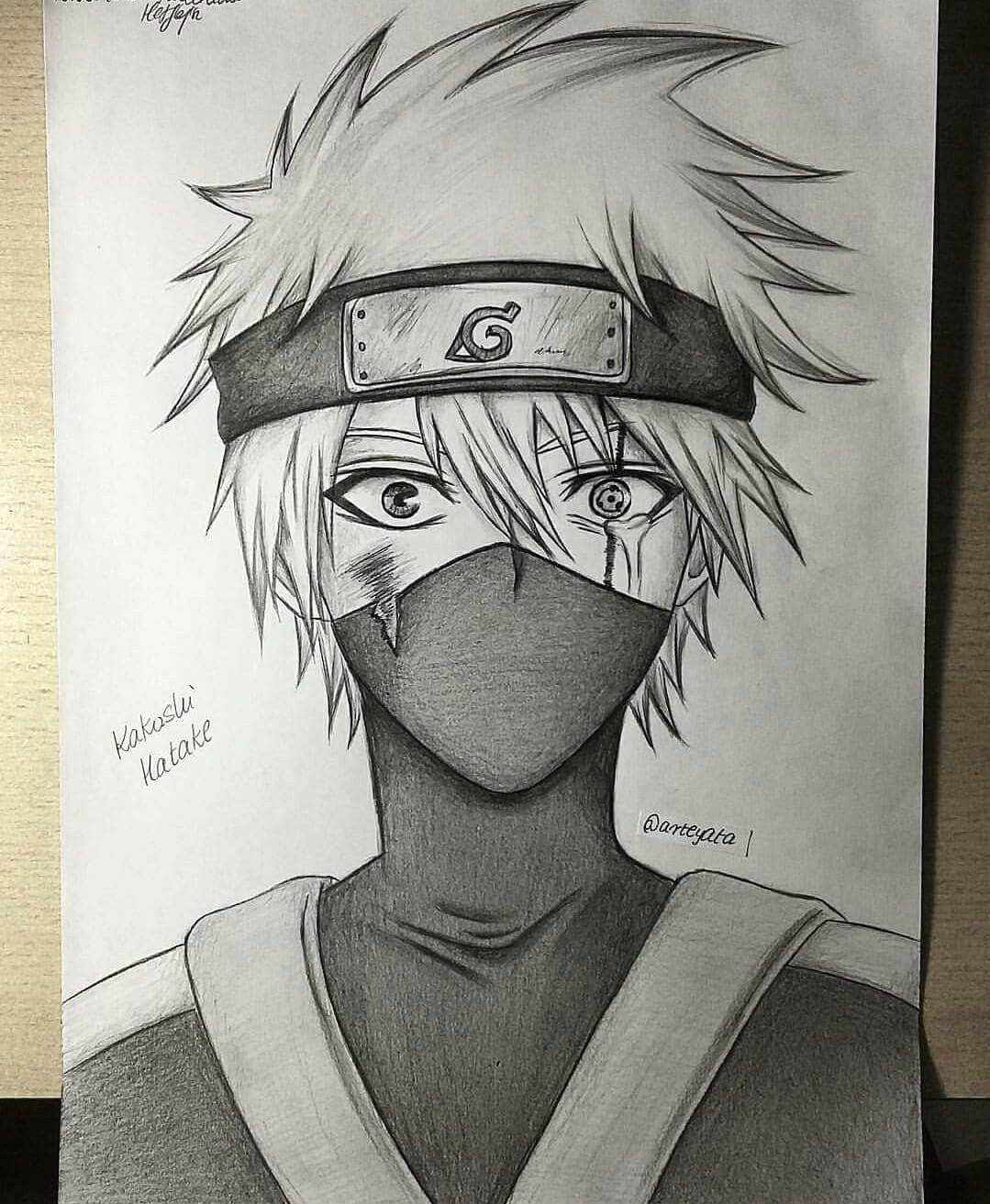little kakashi hatake arteyata drawing a today 15th september is his birthday a a a i