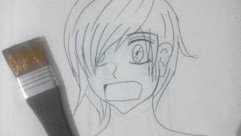 how to draw emotion of face manga