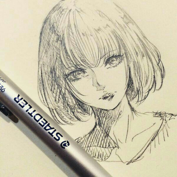 anime sketch