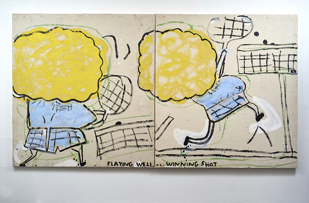 playing well by artist rose wylie