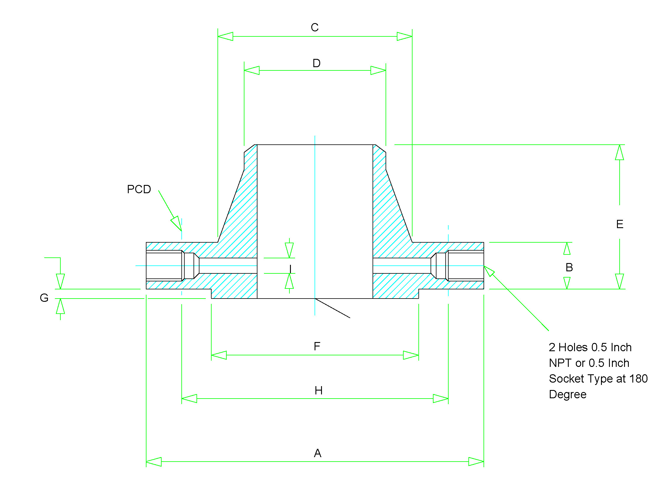 orifice flange dimensions