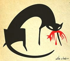 instinct of the cat the death of a rat coraline inspired illustration by