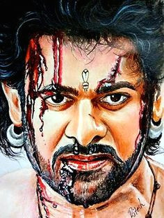 3d drawing of prabhas bahubali 2 drawing prabhas drawing devasena drawing anushka