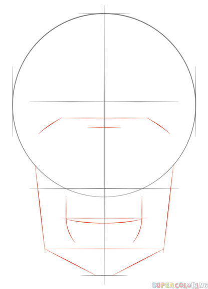 how to draw a human skull step by step drawing tutorials for kids and beginners