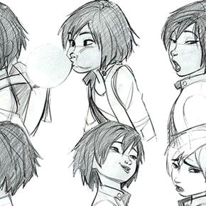 pics for big hero 6 gogo tomago drawing