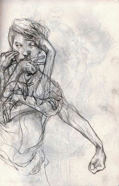 philipp banken sketchbook study of gesture