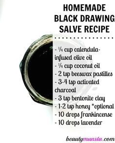 homemade amish drawing salve recipe for splinters boils warts more