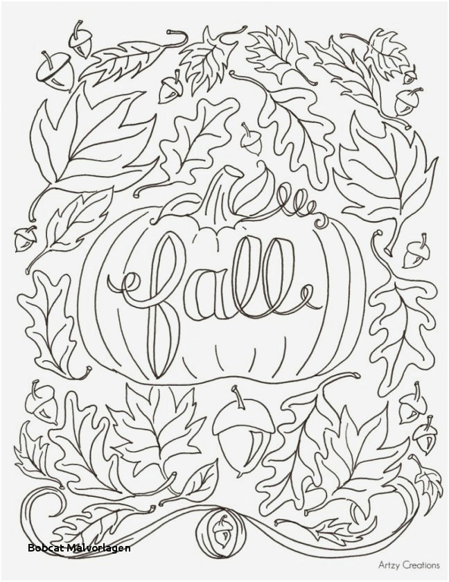 bobcat malvorlagen best printables for kids unique fall coloring pages 0d page for kids