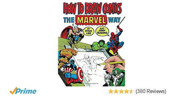 how to draw comics the marvel way stan lee john buscema 9780671530778 amazon com books