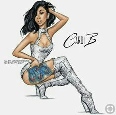 sexy black art black women art cardi b fashion sketches fashion illustrations