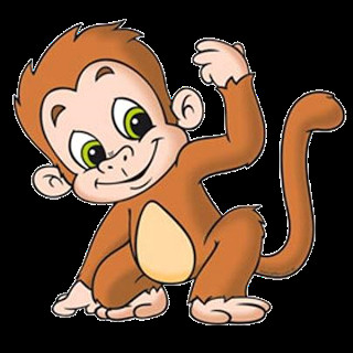 funny baby monkey pictures monkeys cartoon clip art