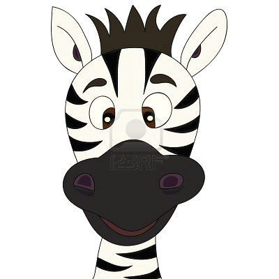 zebra face zebra face cute cartoon drawings animal sketches animal drawings zebra