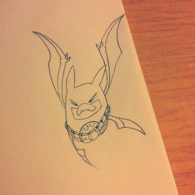 cro bat pokemon batman sketch sketchbook doodle fanart art comic anime cartoon manga dccomics dc draw illustration belt bat character