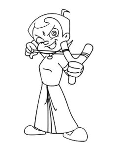 chota bheem coloring pages