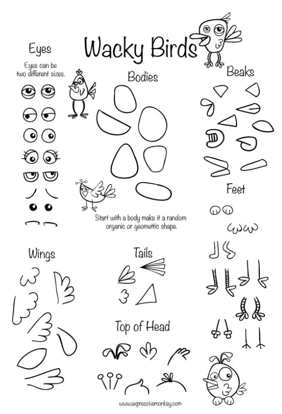 diy bird handout bird doodle doodle art how to draw learn to draw