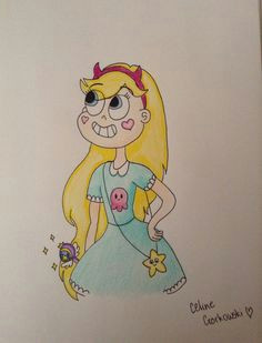 from star vs the forces of evil by celine gorkowski thing i drew for a contest