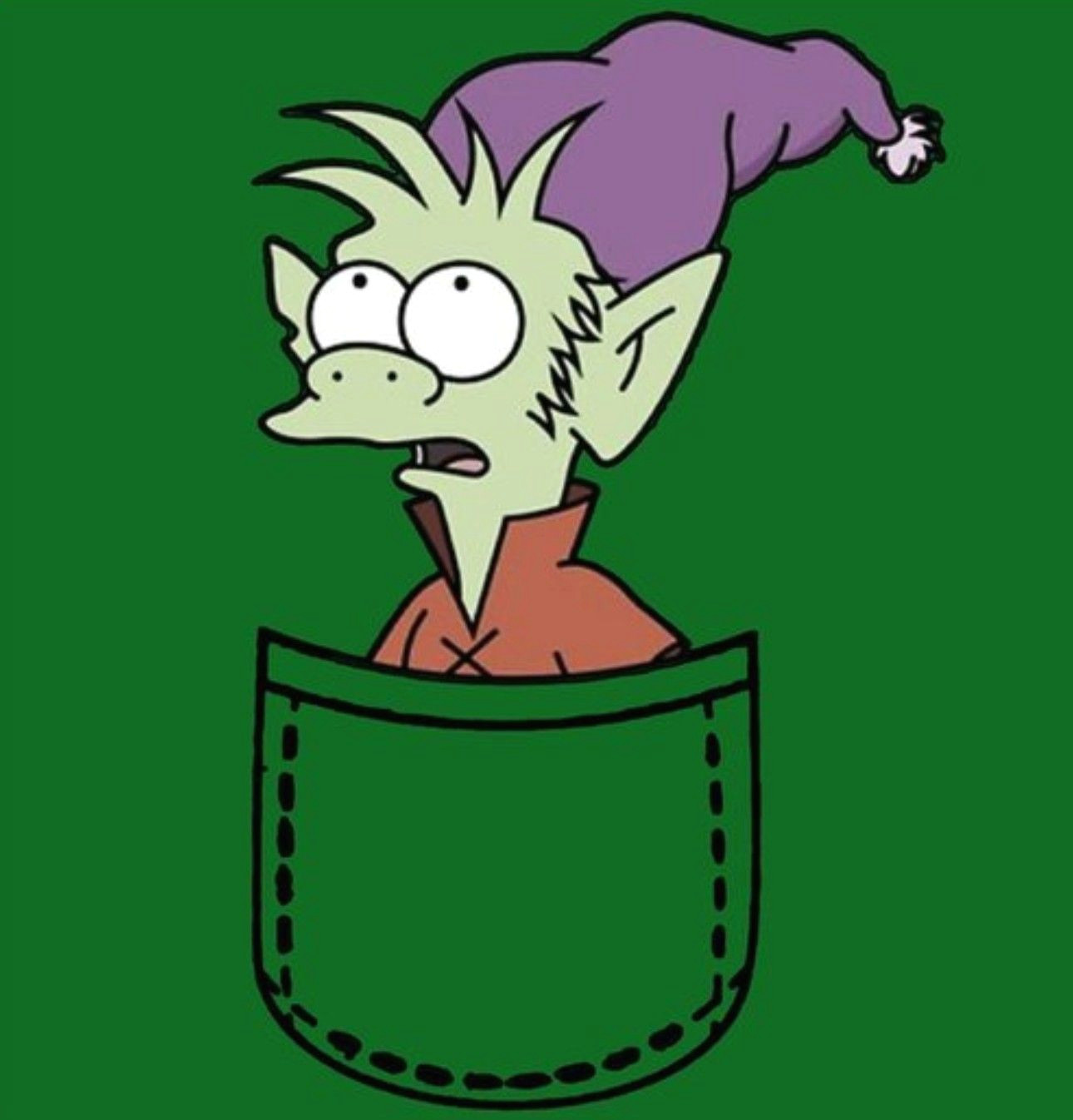 elfo personal pocket elf disenchantment futurama netflix cartoons best drawing