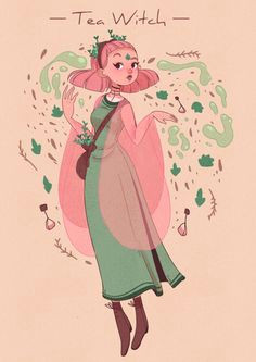 tea witch by lana jay on http artcorgi com utm source