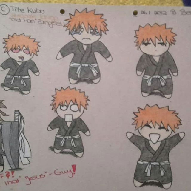 it s chibi time d my own chibi version of kurosaki ichigo from the anime series