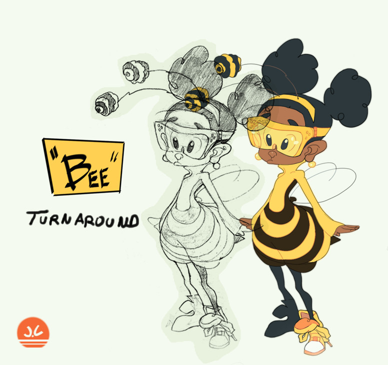 animation 01 full bee turnaround by overlordjc deviantart com on deviantart