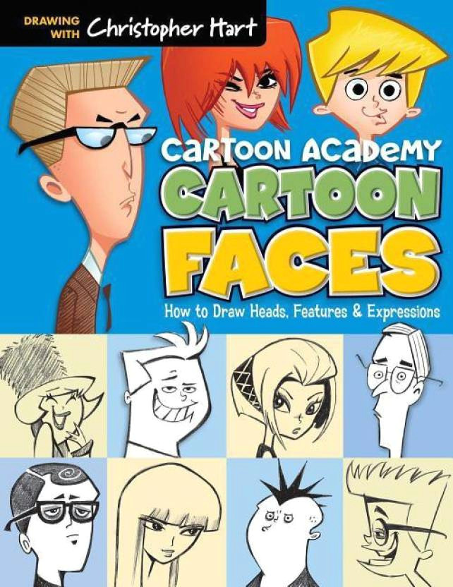 cartoon faces how to draw heads features expressions
