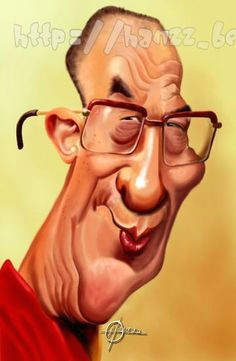 dalai lama caricatures politiques caricature drawing dalai lama tintin artwork ideas