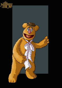 fozzie bear the muppet show by nigbtwing1975 deviantart 70s cartoons classic cartoons