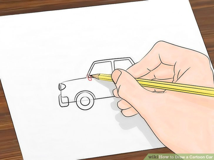 image titled draw a cartoon car step 6