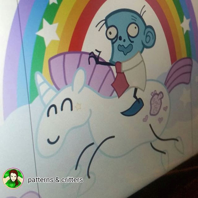 unicorn unicorns cuteunicorn cute cartoon doodle comic rainbowlicious rainbow love zombie heart valentinesday originalgift originalwork